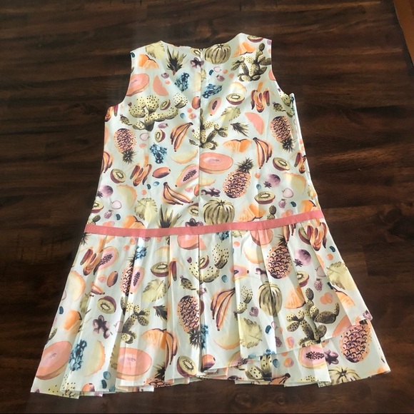 Pili Carrera Spain Pleated Fruit Shift Dress - Picture 10 of 11